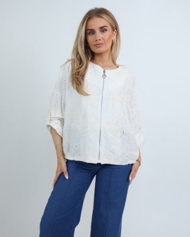 Broderie Anglaise Lightweight Jacket