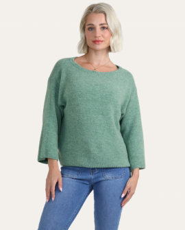 Baby Alpaca Boat Neck Knit